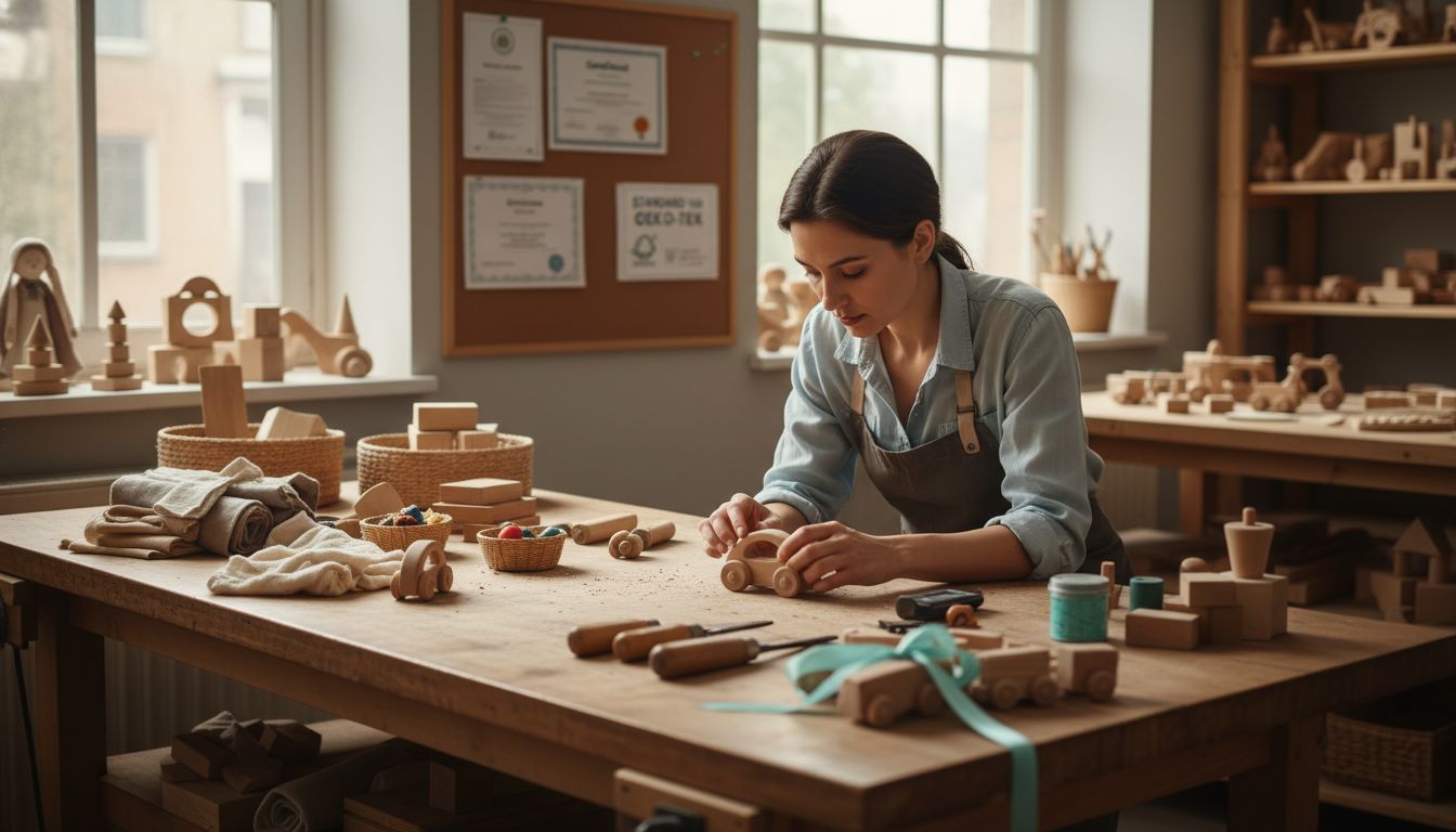 Werkstatt nachhaltige Spielzeugherstellung