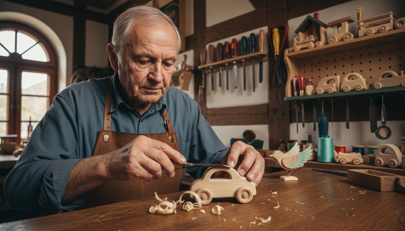 Holzspielzeug Handwerk Werkstatt