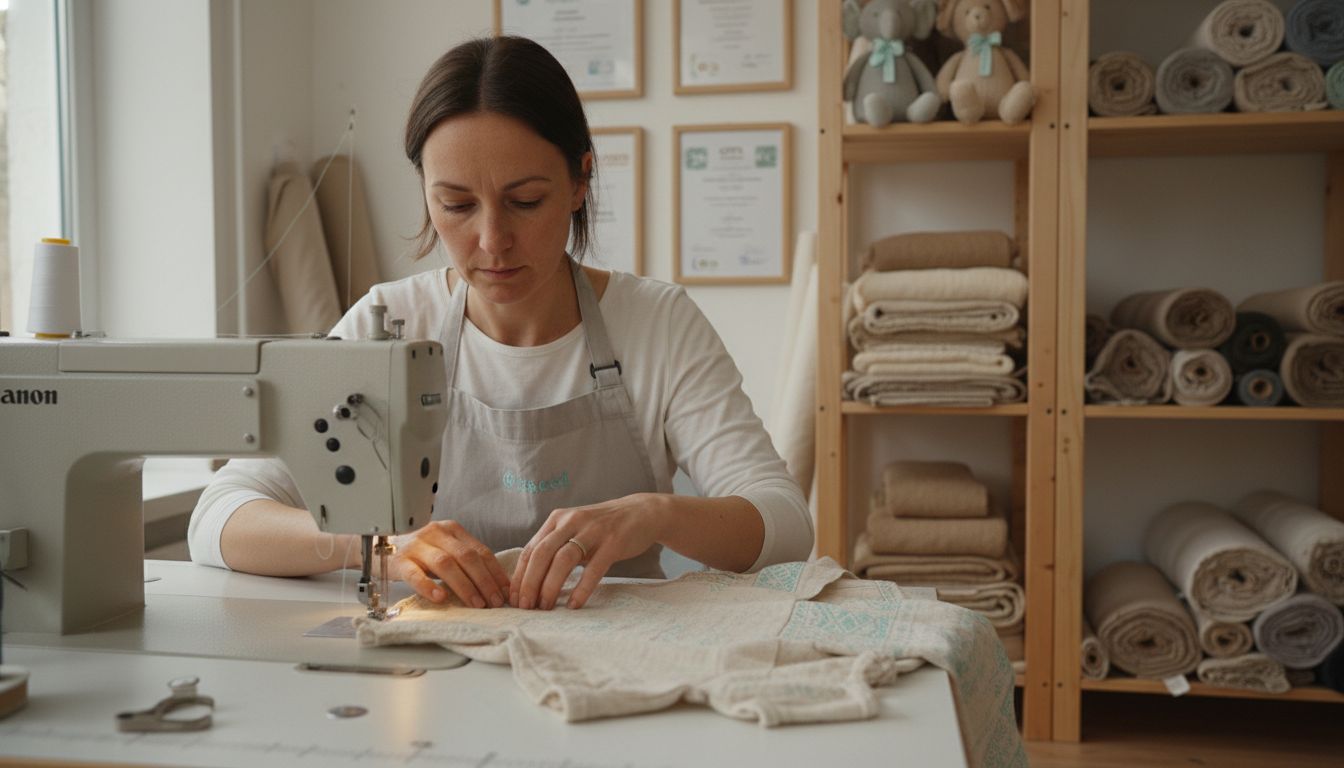 Bio Babykleidung Herstellung