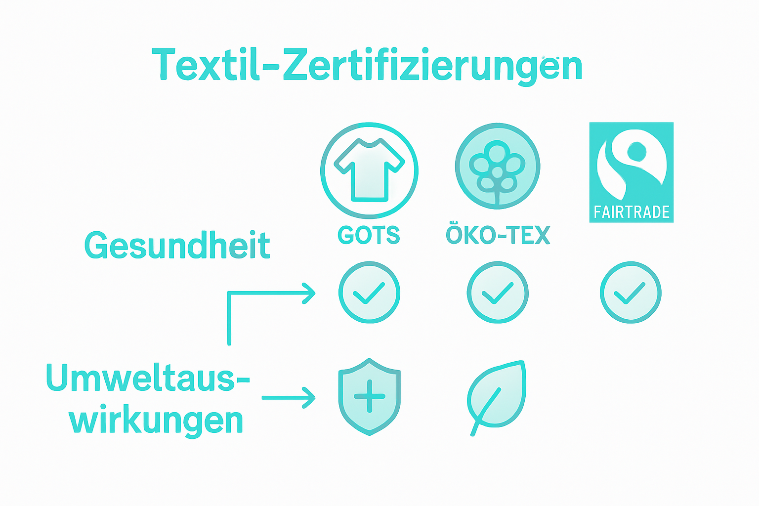 Infografik: Die wichtigsten Textilsiegel im Überblick