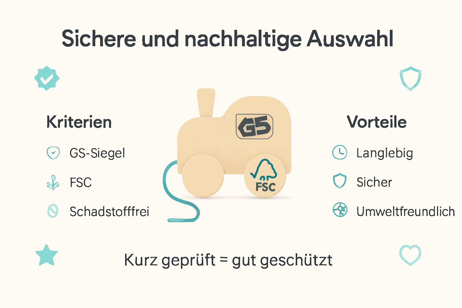 Infografik: Worauf es bei sicherem und nachhaltigem Spielzeug wirklich ankommt