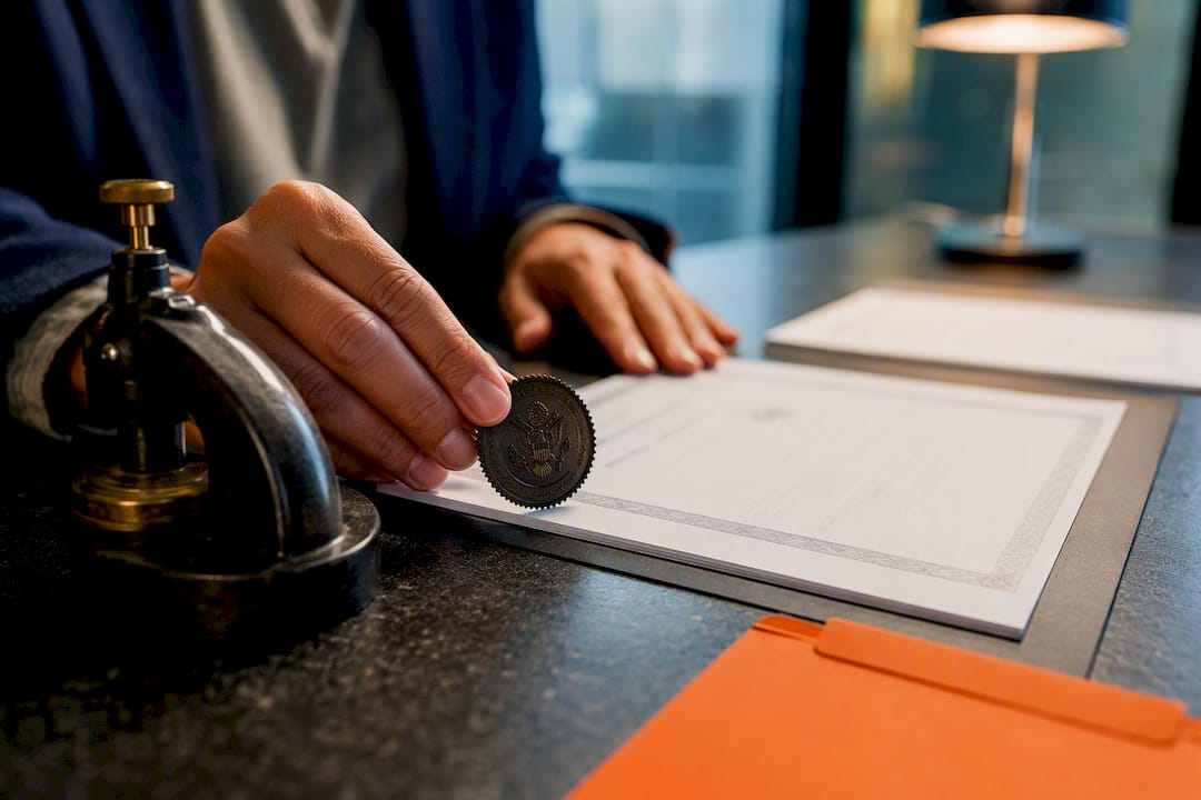 Apostille authentication beside translated certificate