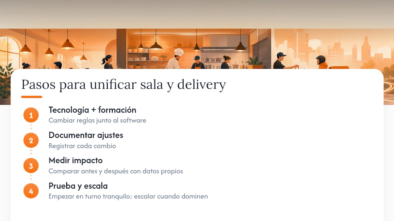 Por qué la unificación exige tecnología y formación, no solo un programa nuevo — overview diagram