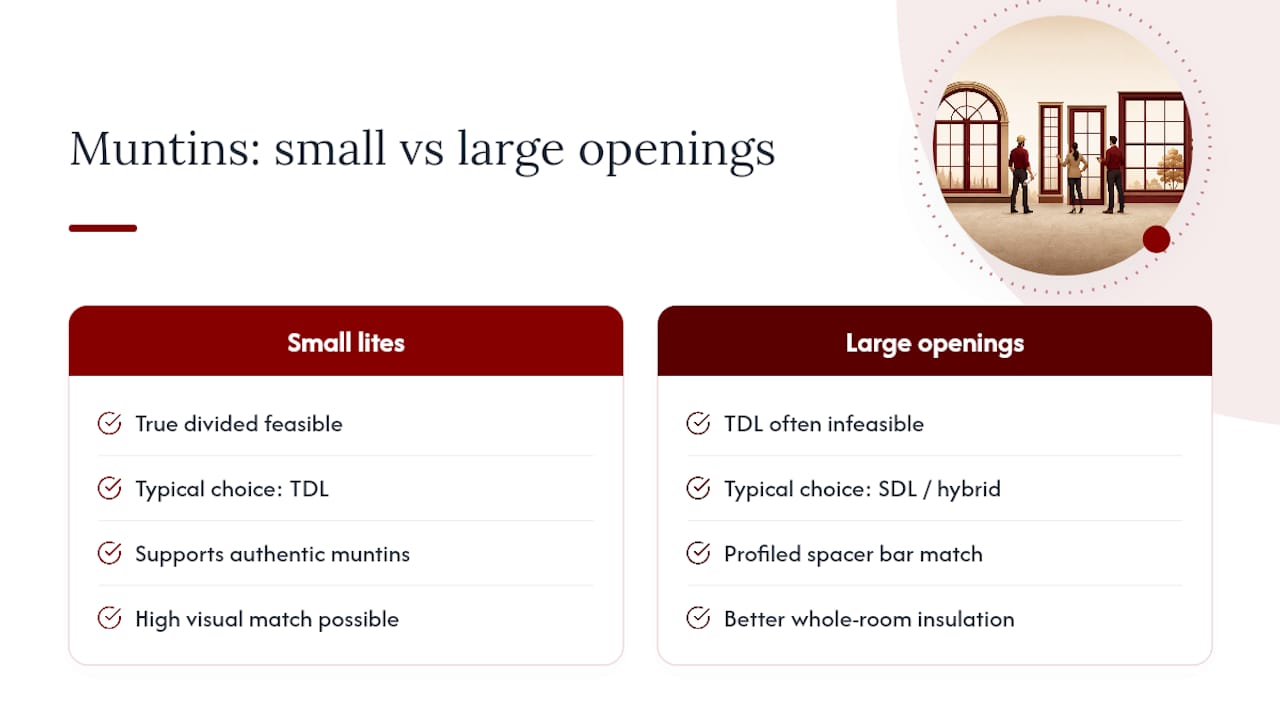 What millwork fabricators have learned matching historic muntins — overview diagram