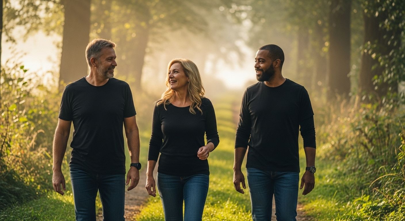 spirituele verbinding natuur vrienden