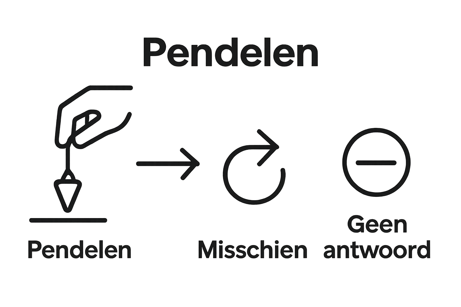 Infographic van pendelgebruik en antwoordrichtingen