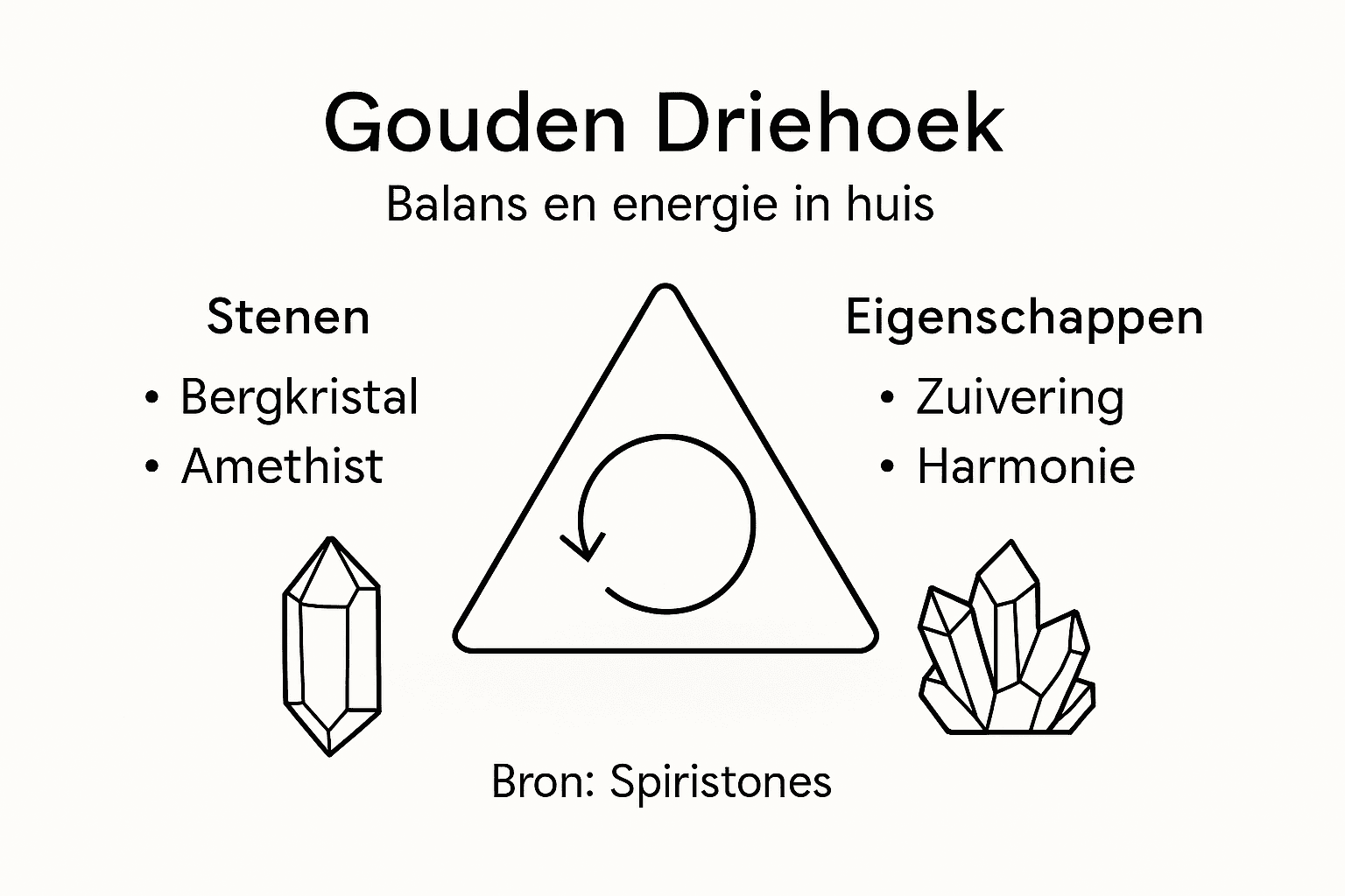 Infographic: Overzicht van de werking van de Gouden Driehoek