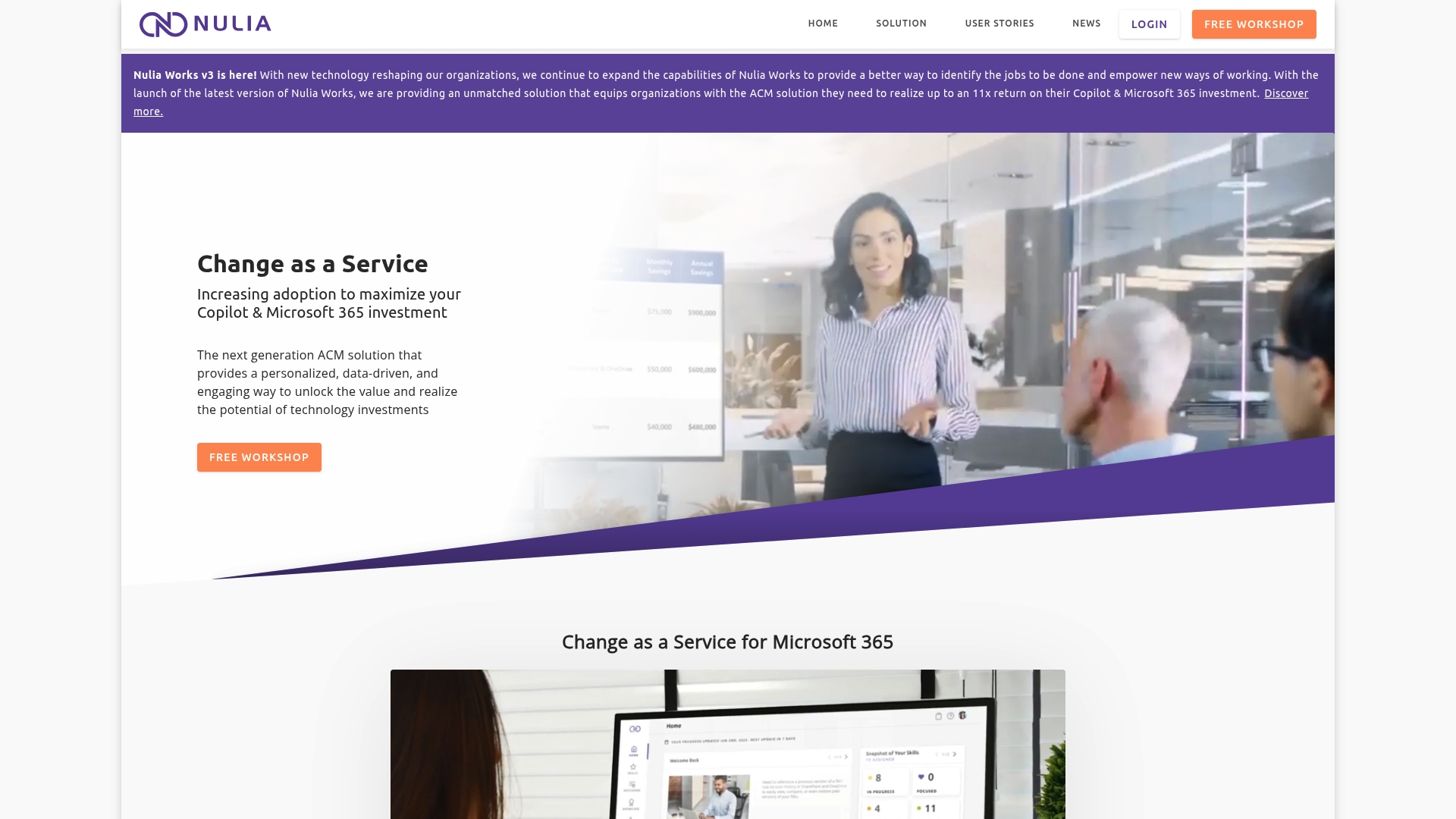 Nulia Works skills analytics