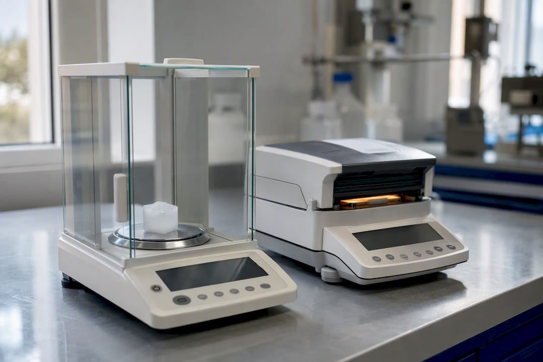 Precision lab instruments for aerogel testing