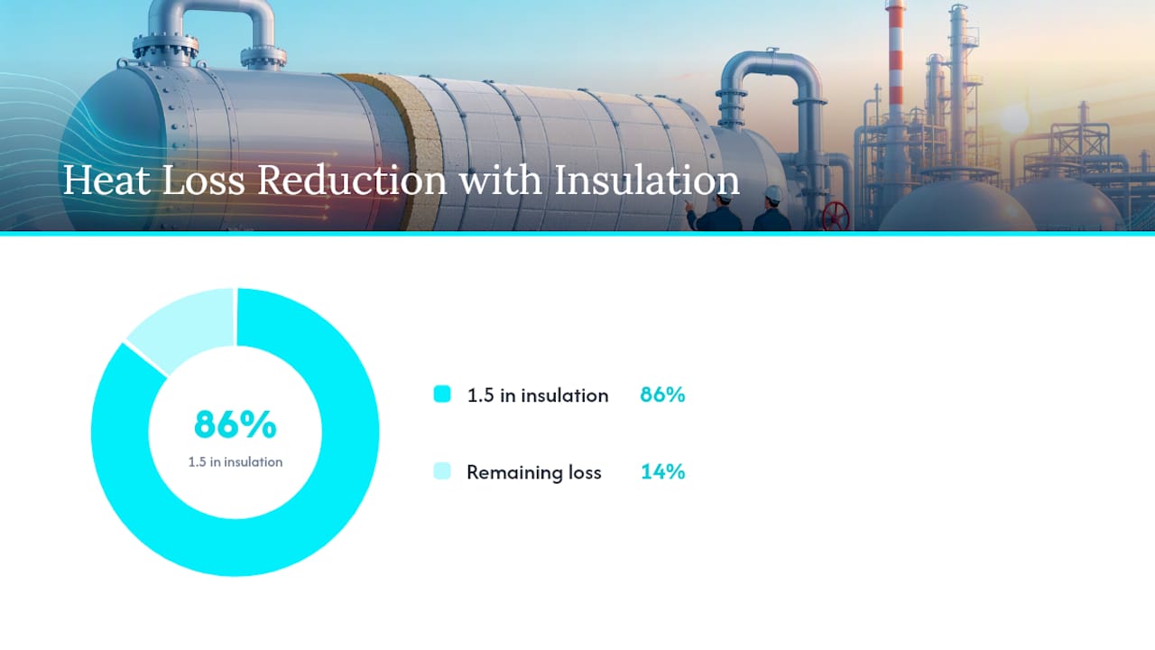 Sizing Insulation Thickness for Heat Loss and Fatigue Life — overview diagram