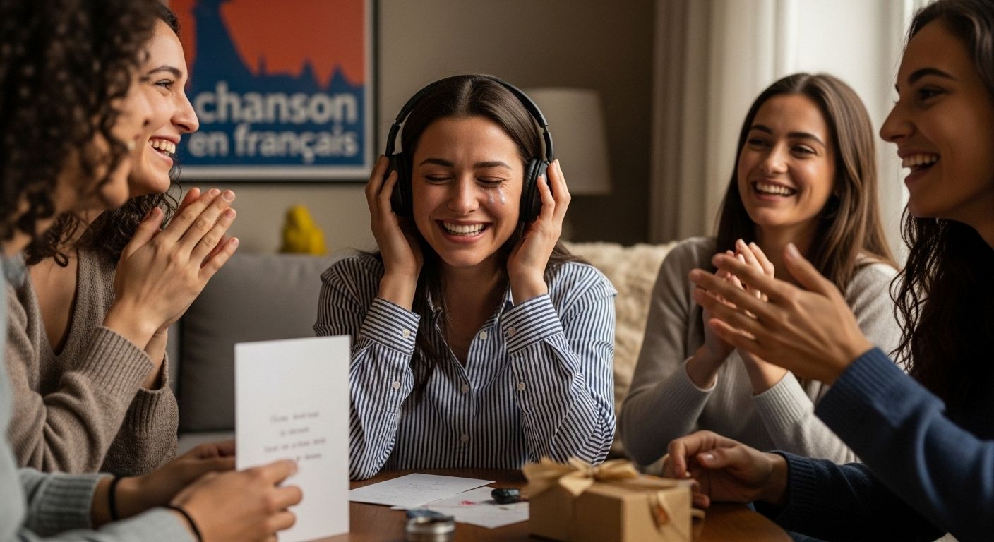 chanson en français personnalisée