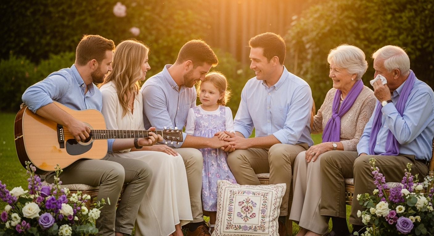 Feier personalisiertes Lied Familie