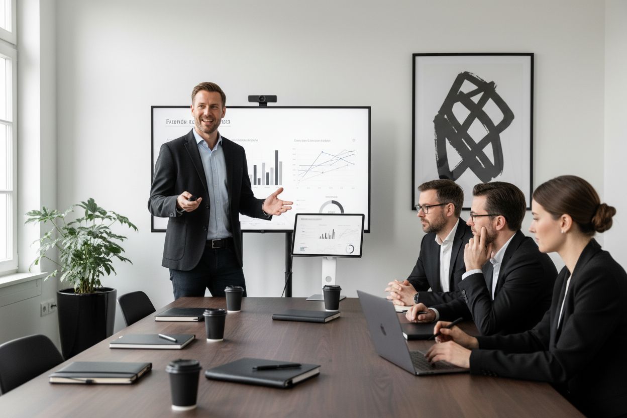 zakelijk overleg marketing duitsland