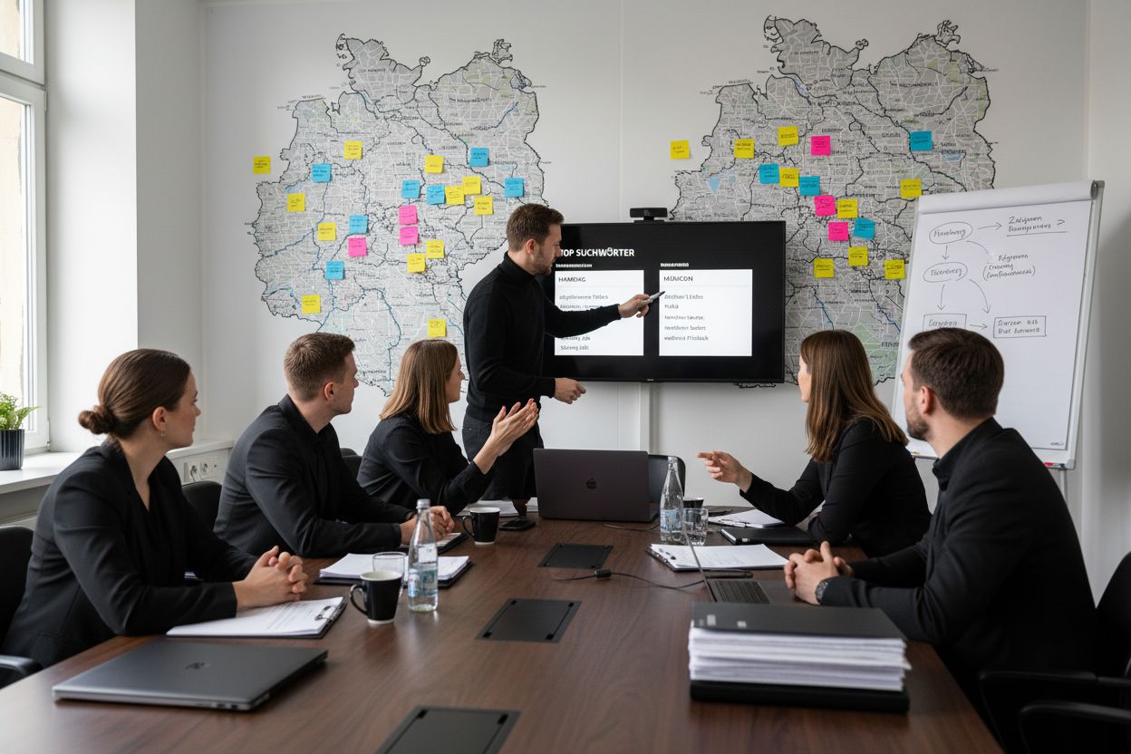 Duitse marketing team