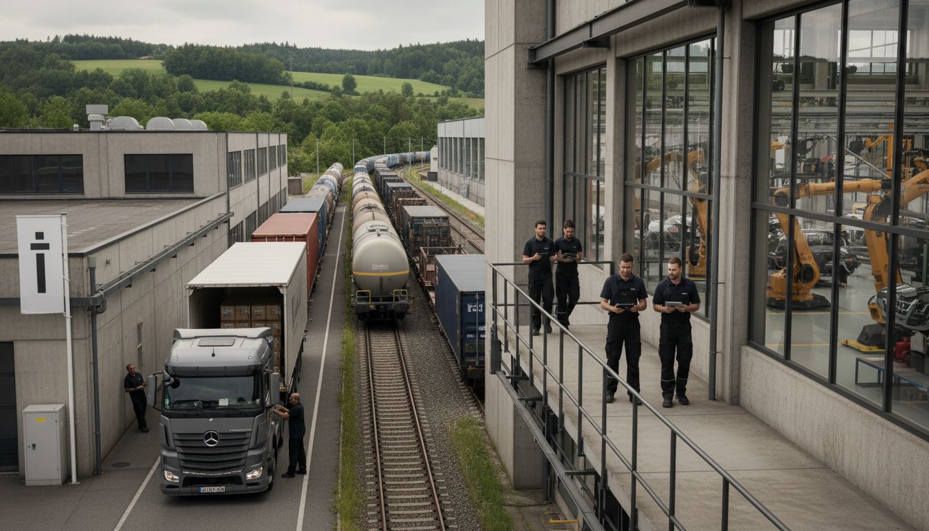 Duitse marktsectoren logistiek