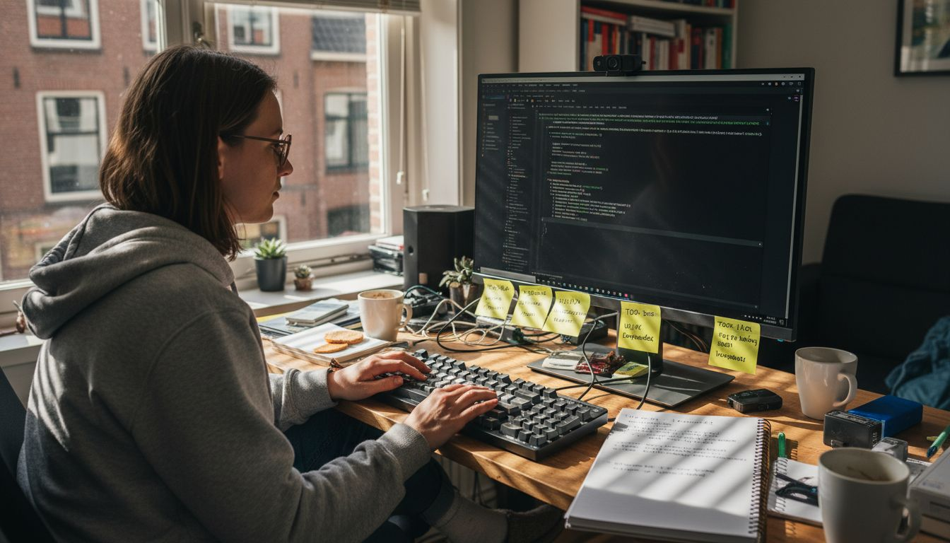 Webontwikkelaar past website aan voor de Duitse markt