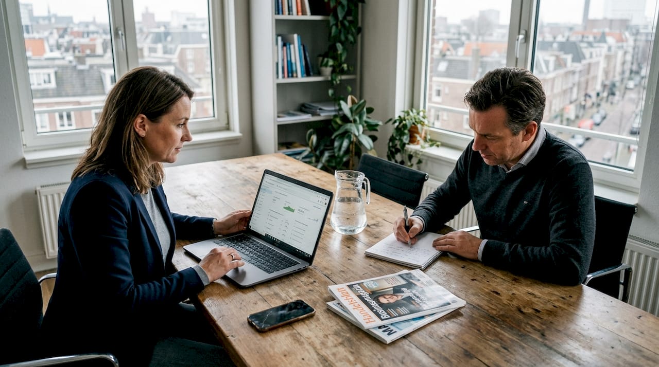 Het Duitse team maakt volop gebruik van de mogelijkheden die Google biedt.