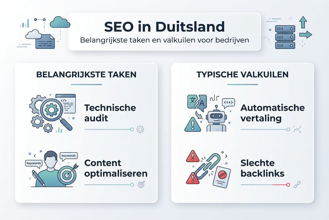 Infographic: De taken van een SEO-specialist én waar het vaak misgaat