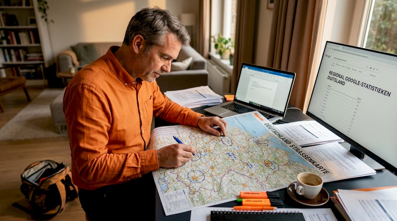 Man bereidt regionale advertentiecampagnes voor in Duitsland