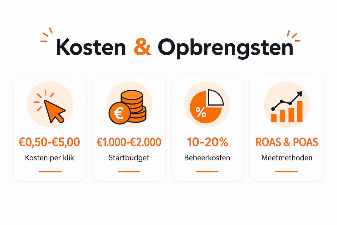 Infographic: wat leveren Google Ads op en wat kosten ze in Duitsland in 2026?