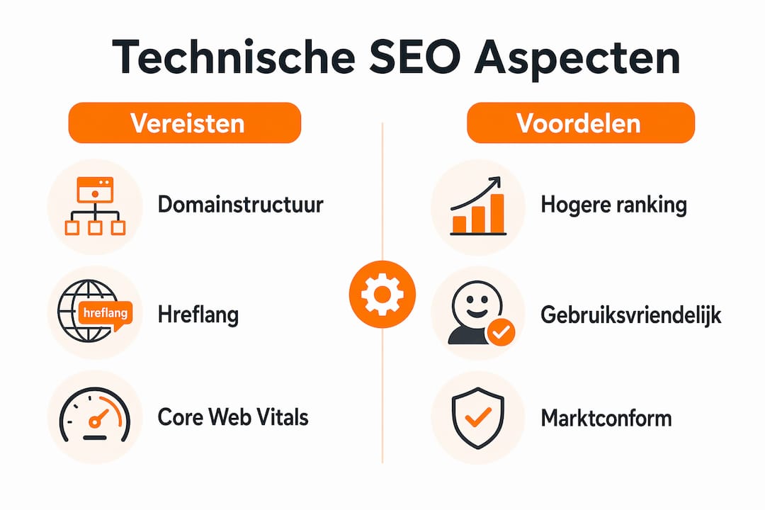 Infographic: technische SEO in beeld – kansen en voordelen voor de Nederlandse en Duitse markt