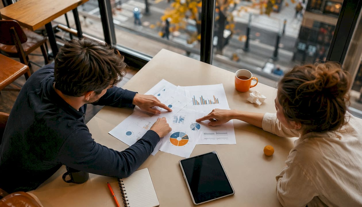 Rond de tafel wordt de campagneplanning doorgenomen