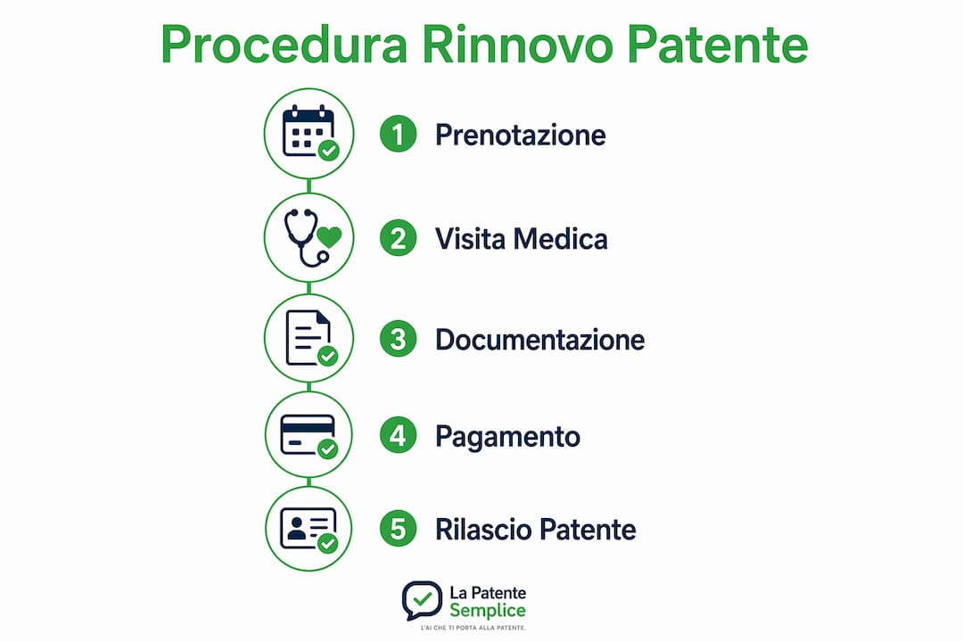 Guida illustrata: tutti i passaggi per rinnovare la patente scaduta