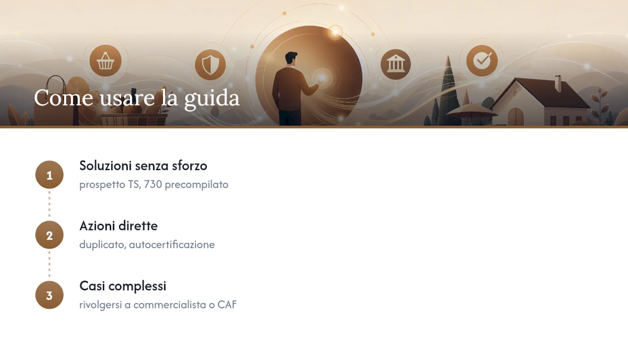 Perché questa guida è pratica e come usarla al meglio — overview diagram