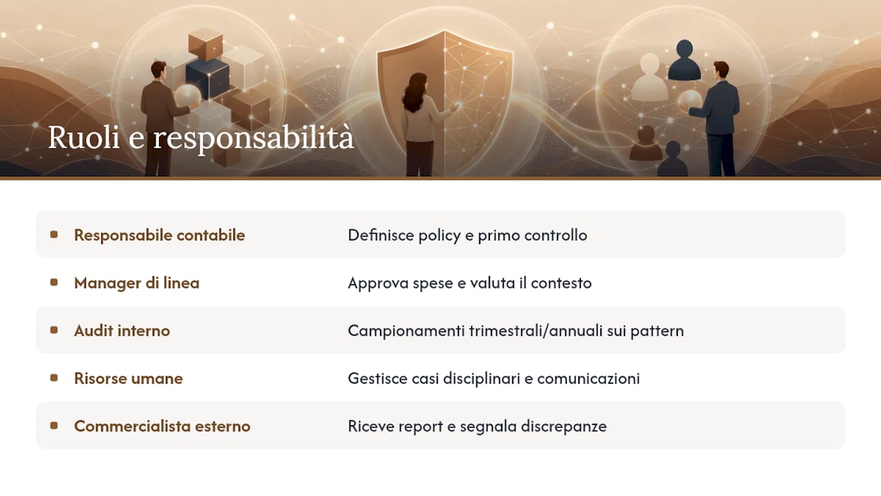 Chi fa cosa: ruoli e responsabilità aziendali — overview diagram