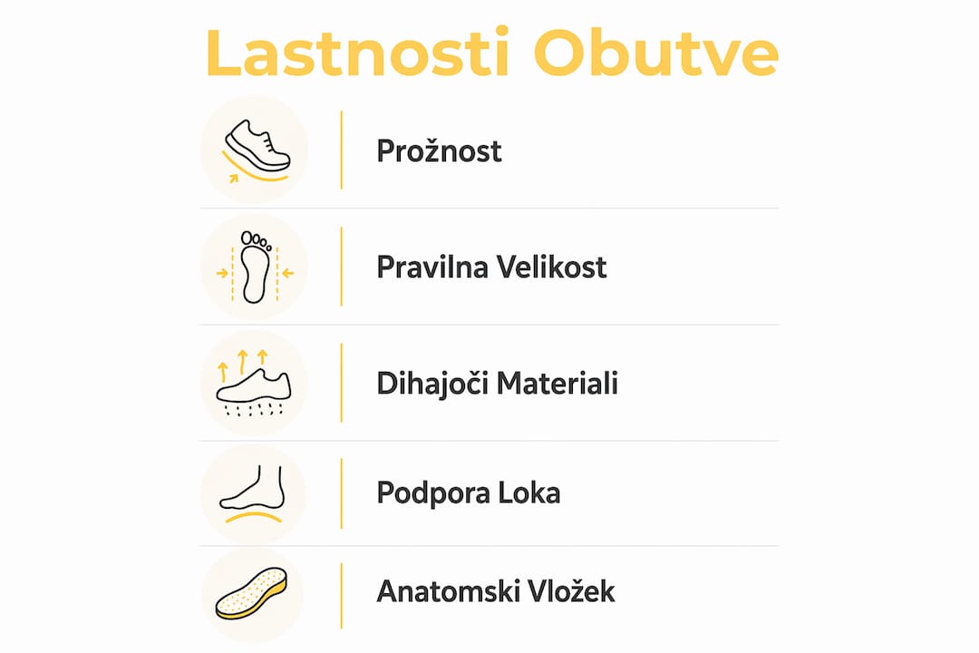 Infografika: Kaj mora imeti dobra otroška obutev