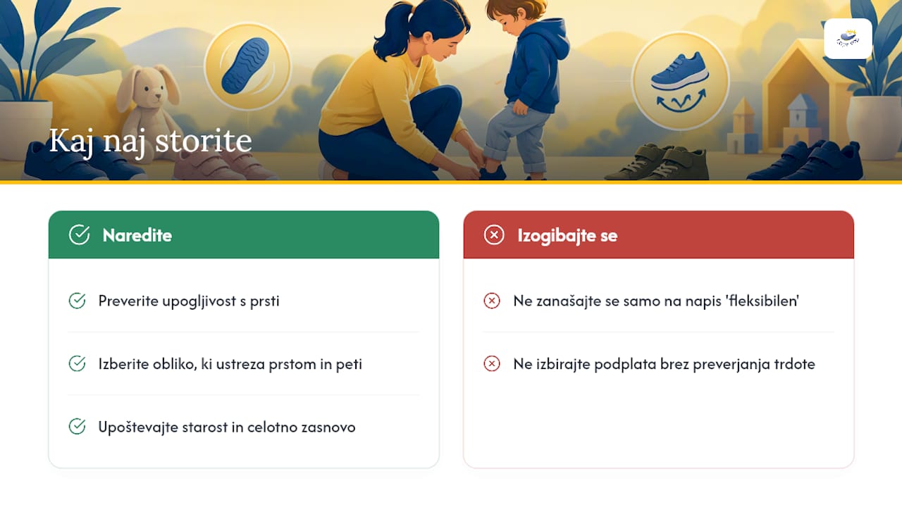 Zakaj starši dandanes toliko sprašujejo po upogljivem podplatu — overview diagram