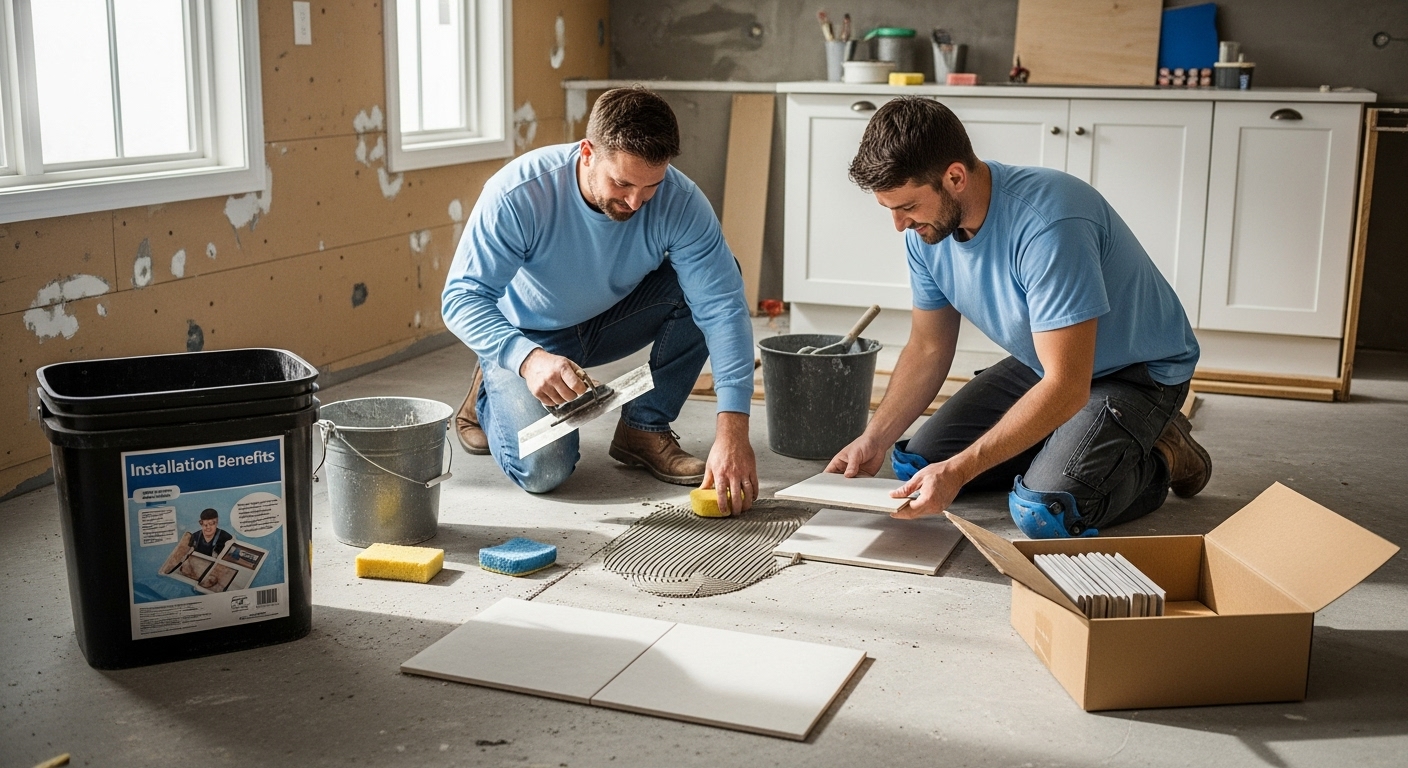tile installation benefits