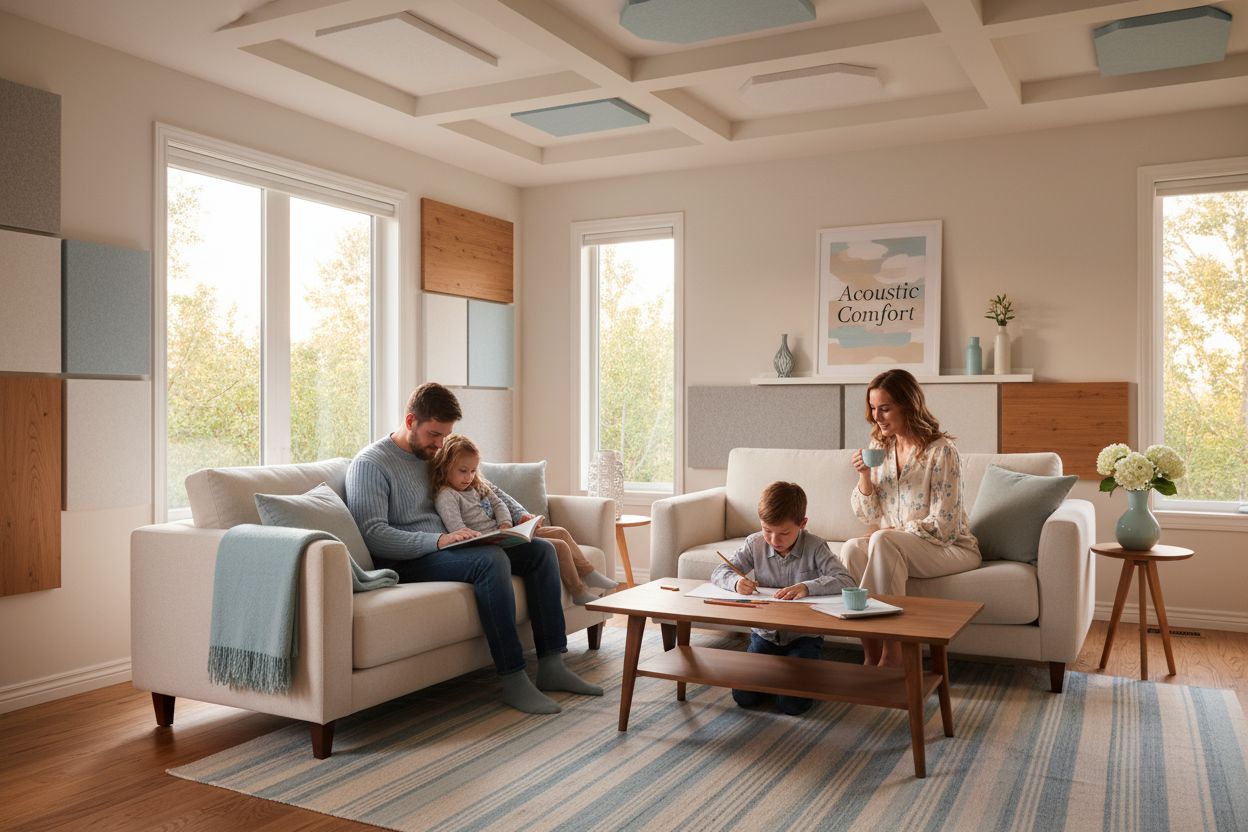 sound absorption tiles home