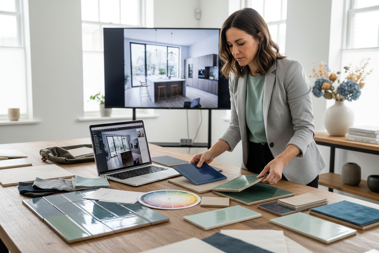 designer tile selection