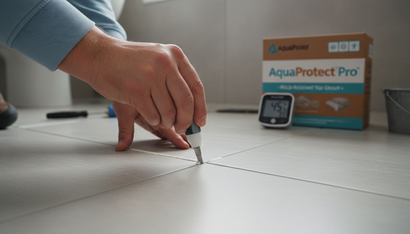 tile grout sealing