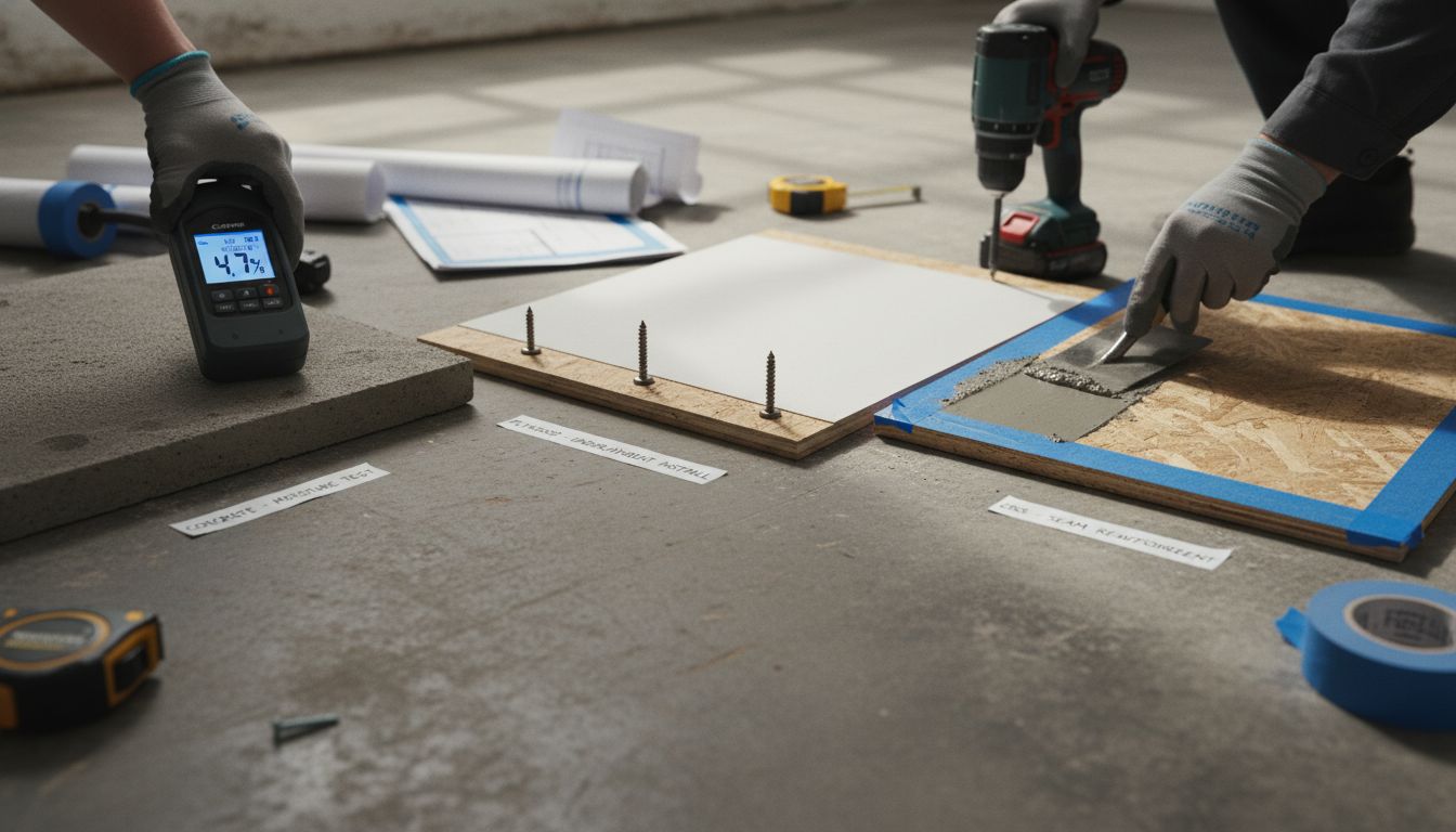 subfloor types comparison