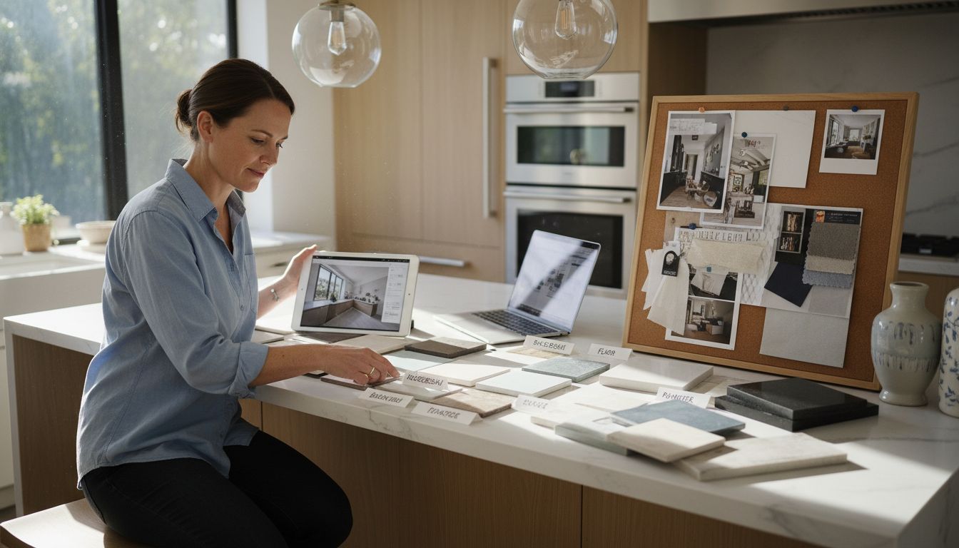 kitchen tile coordination