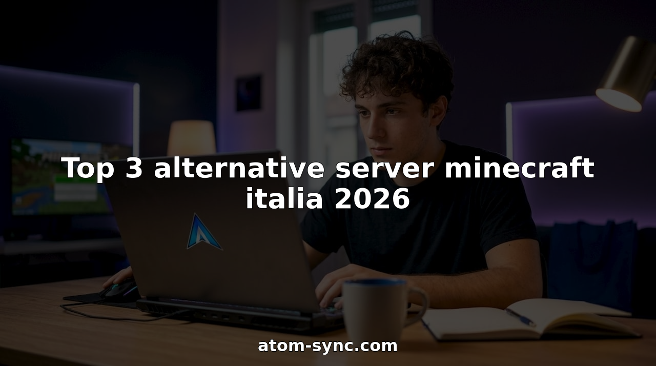 Top 3 alternative server minecraft italia 2026