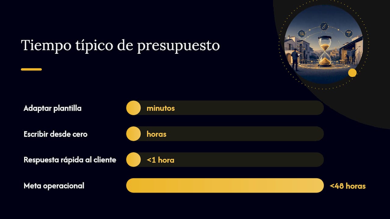 Cómo diseñar un presupuesto que cierre la obra — overview diagram
