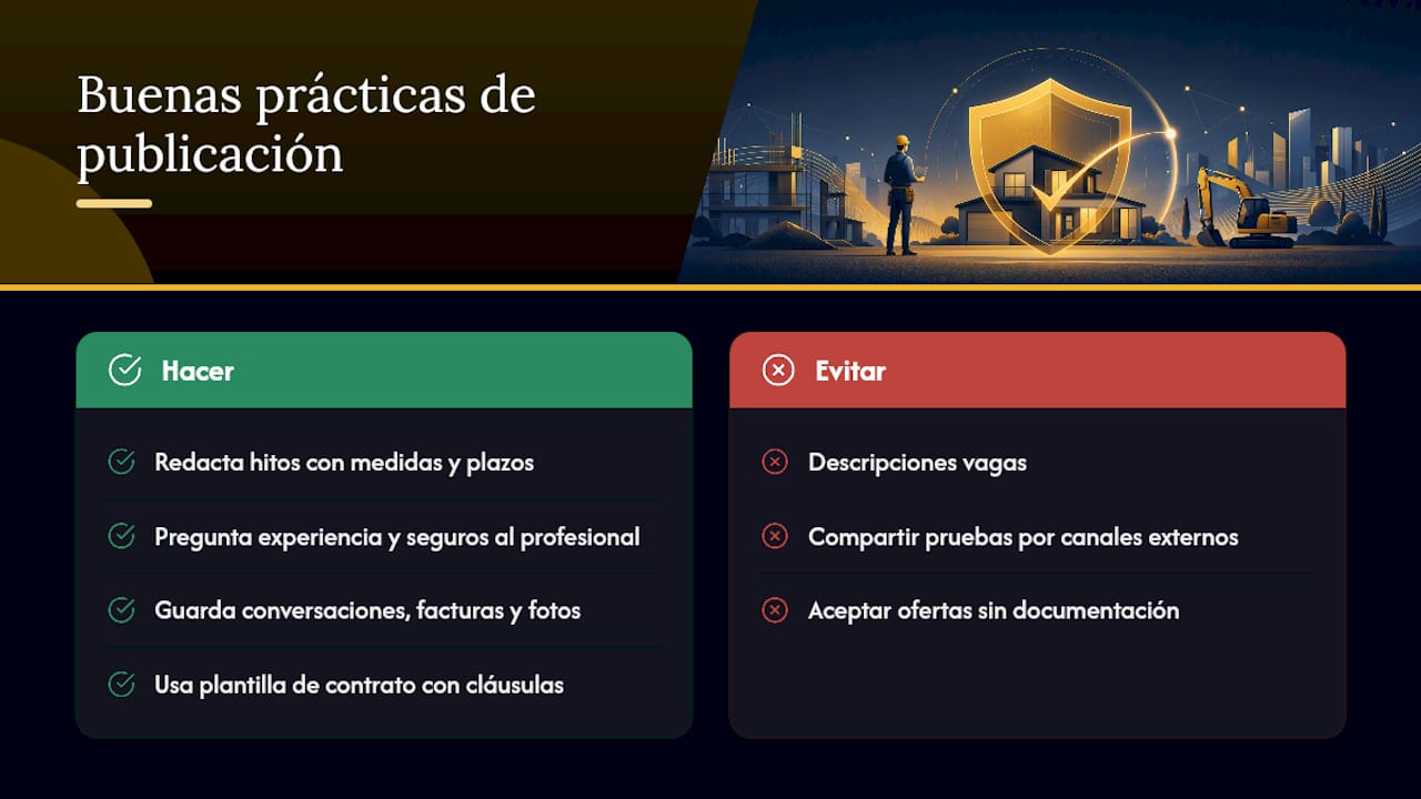 Buenas prácticas para publicar proyectos seguros en 2026 — overview diagram