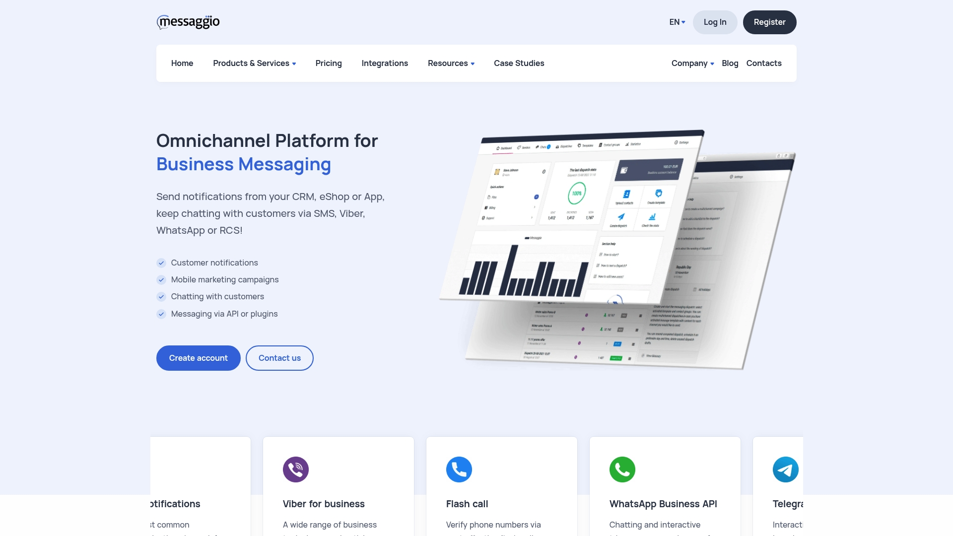 https://messaggio.com