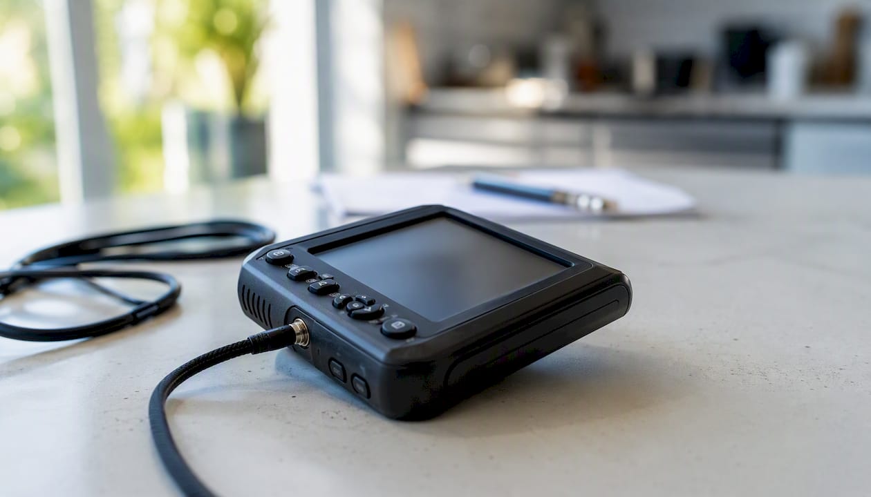 Latency measurement device on desk