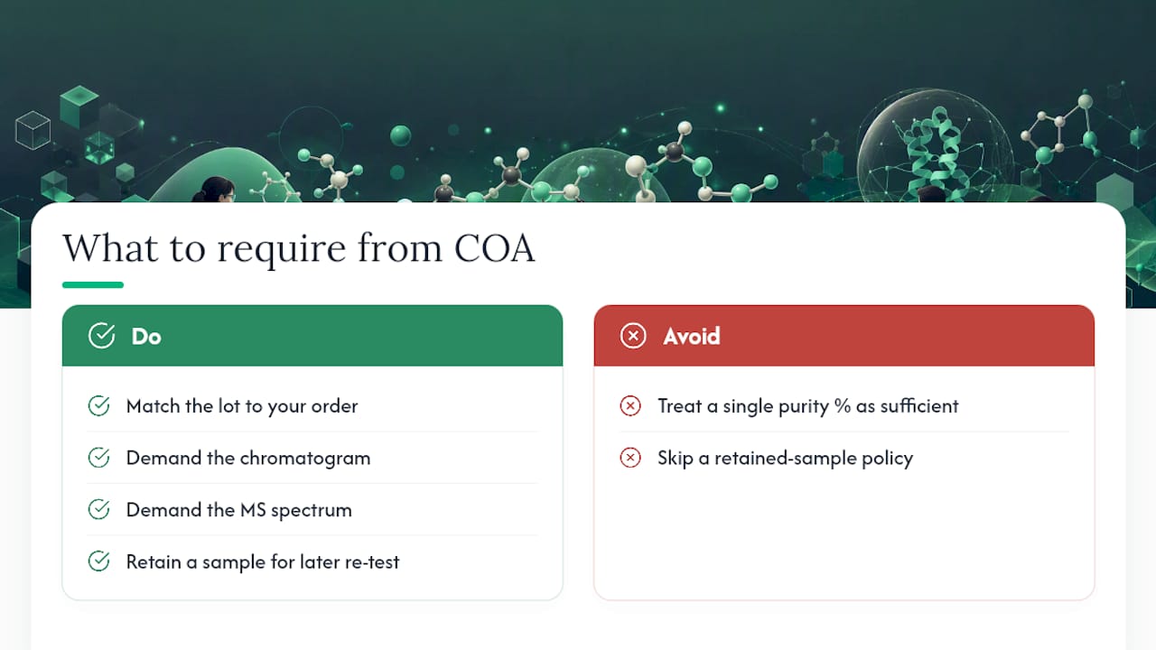 Why Single-Number COAs Undersell Reproducibility Risk — overview diagram