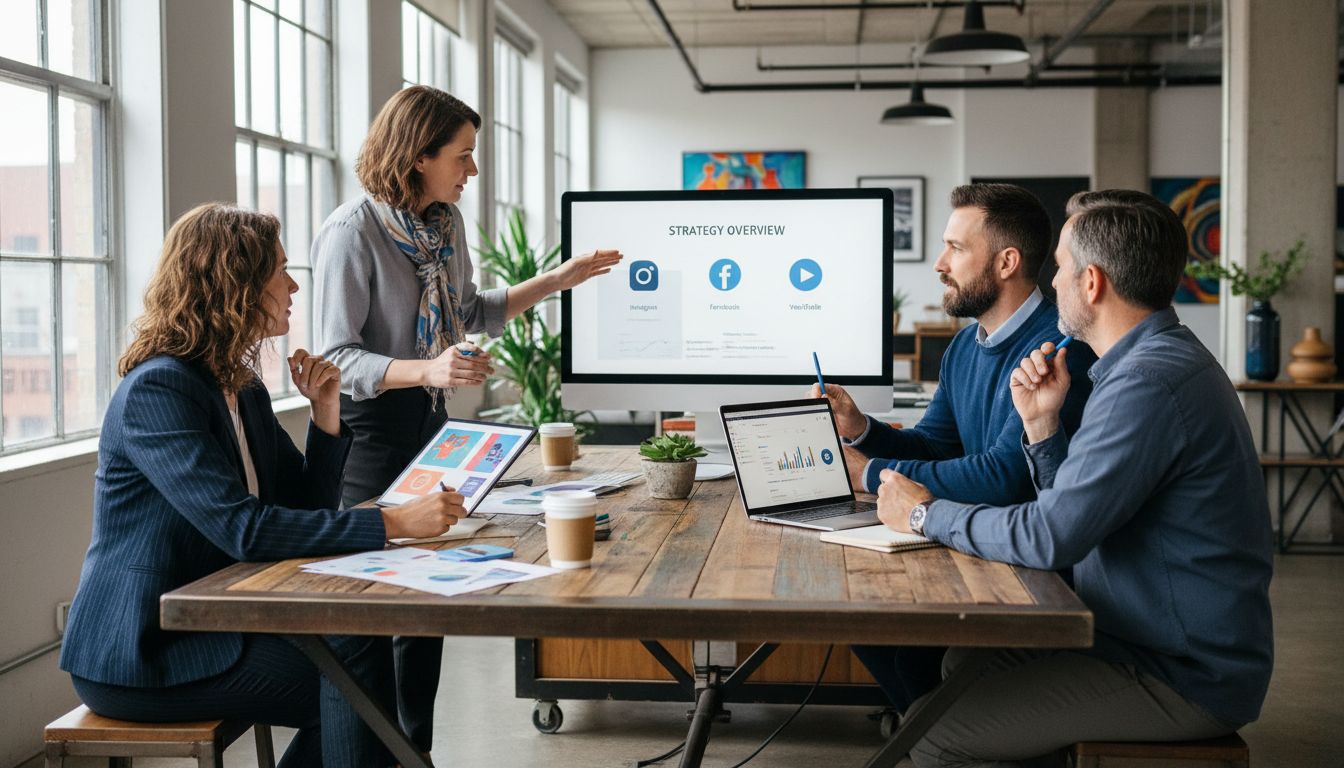 riunione strategia media