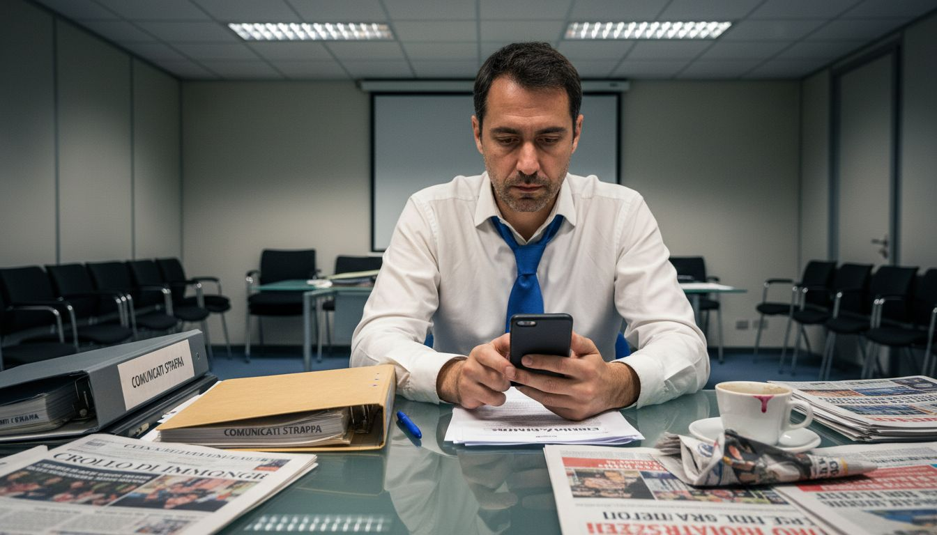 Il responsabile della comunicazione guida la gestione della crisi aziendale