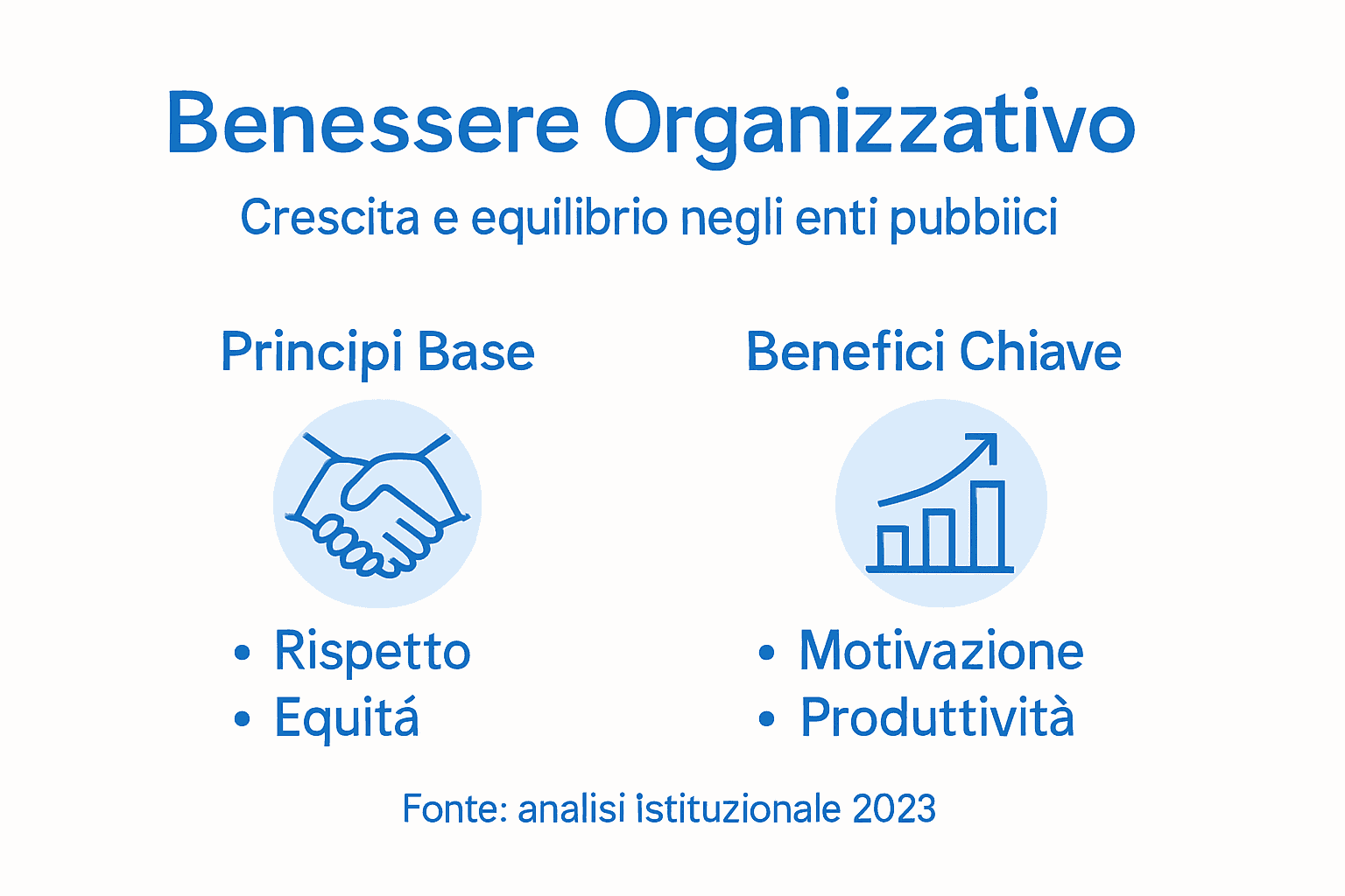 Scheda sintetica sul benessere organizzativo nelle istituzioni