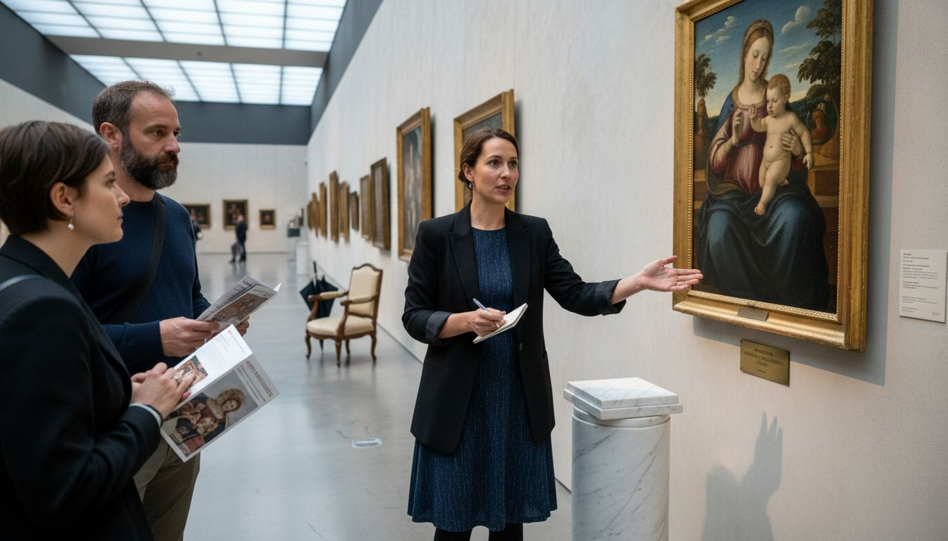 Interazione tra visitatori e evento museale