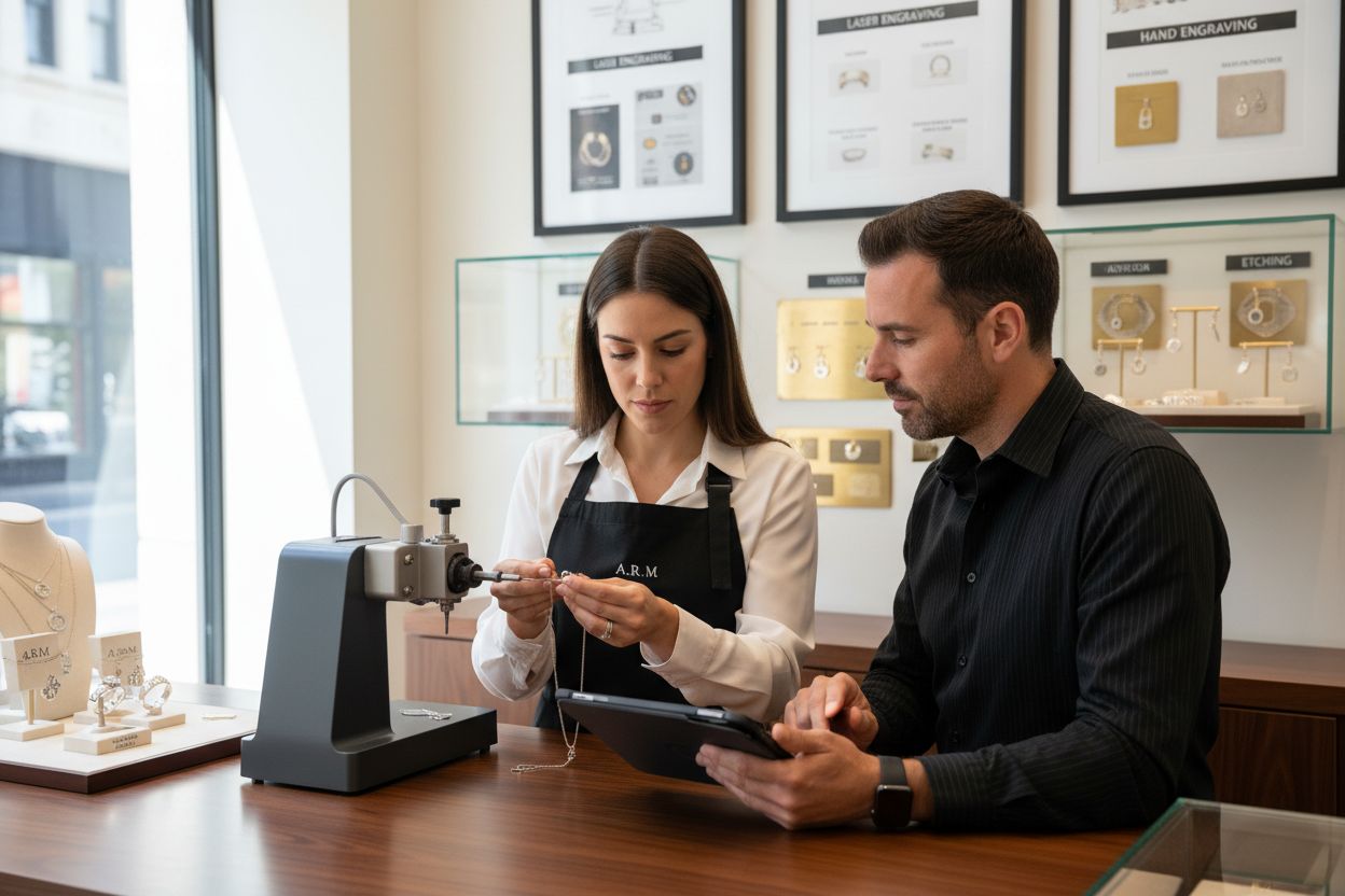 engraving jewelry personalization