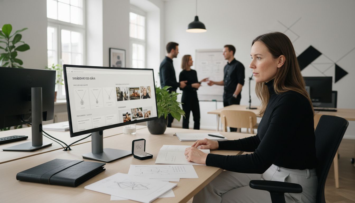 presentdesign arbetsmiljö