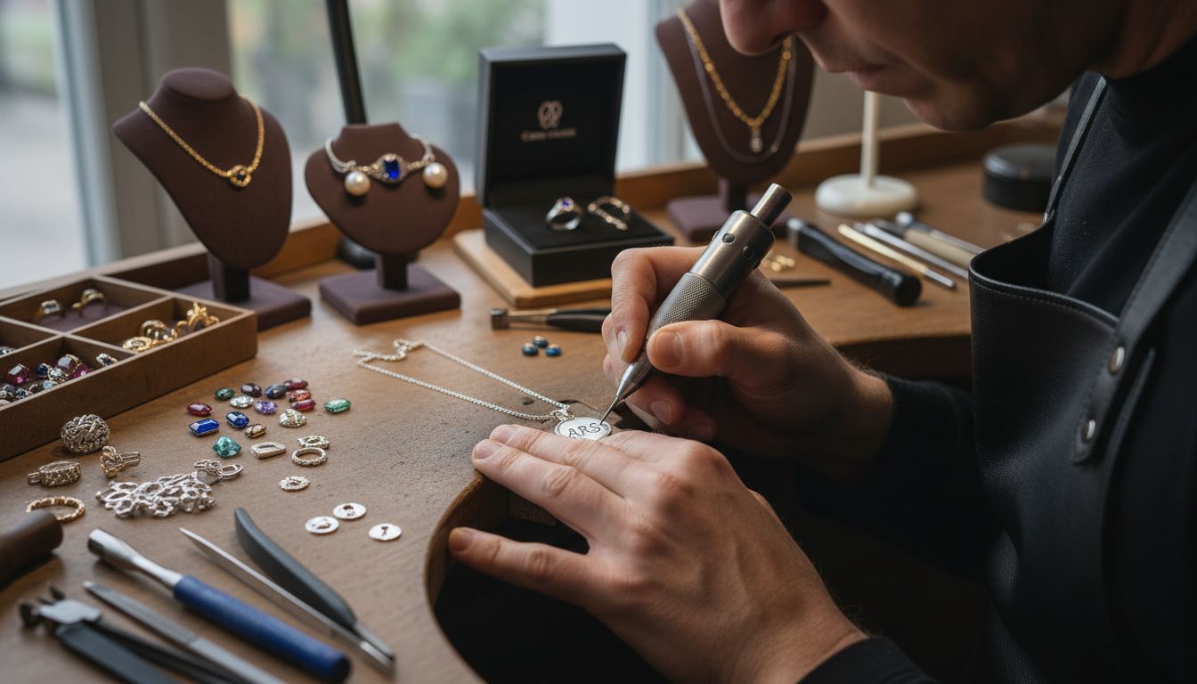 personalizacja biżuterii warsztat